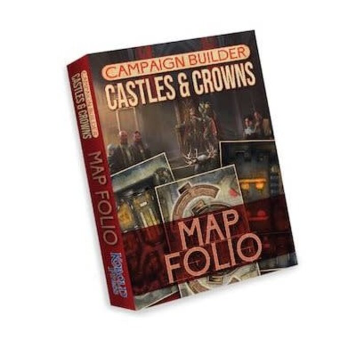 Kobold Press Campaign Builders: Castles & Crowns Map Folio (5E Compatible)