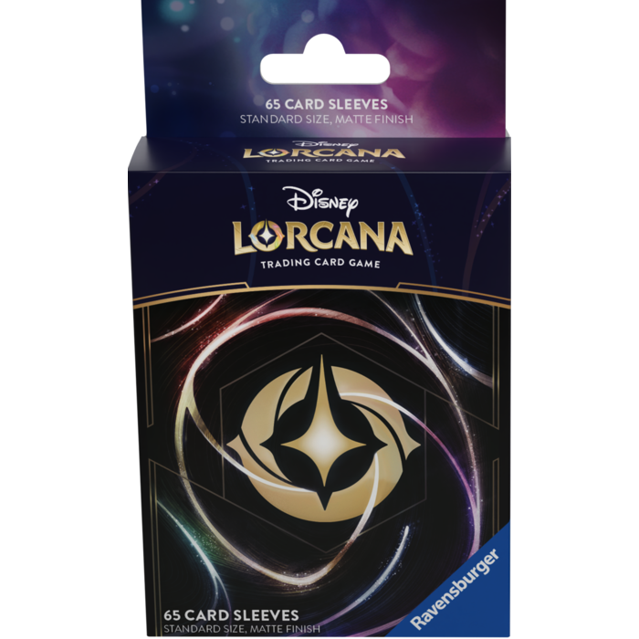 Ravensburger Sleeves - 66x91mm (Standard CCG) Lorcana Deck Protector 65/pack Card Back
