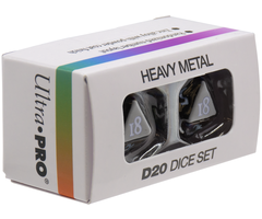 Ultra Pro UP Dice Heavy Metal Vivid D20 Set -