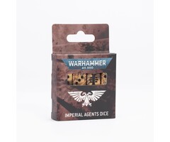 Games Workshop Warhammer 40K: Imperial Agents - Dice Set
