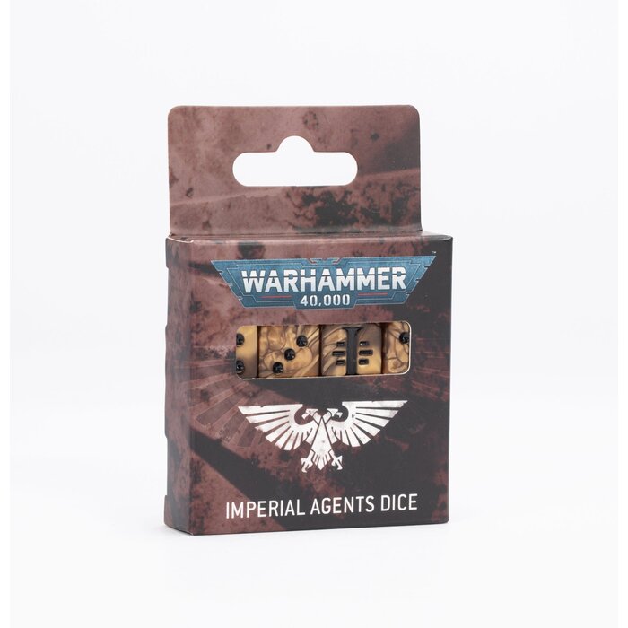 Games Workshop Warhammer 40K: Imperial Agents - Dice Set