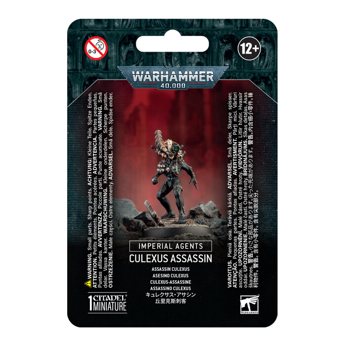 Games Workshop Warhammer 40K: Imperial Agents - Culexus Assassin
