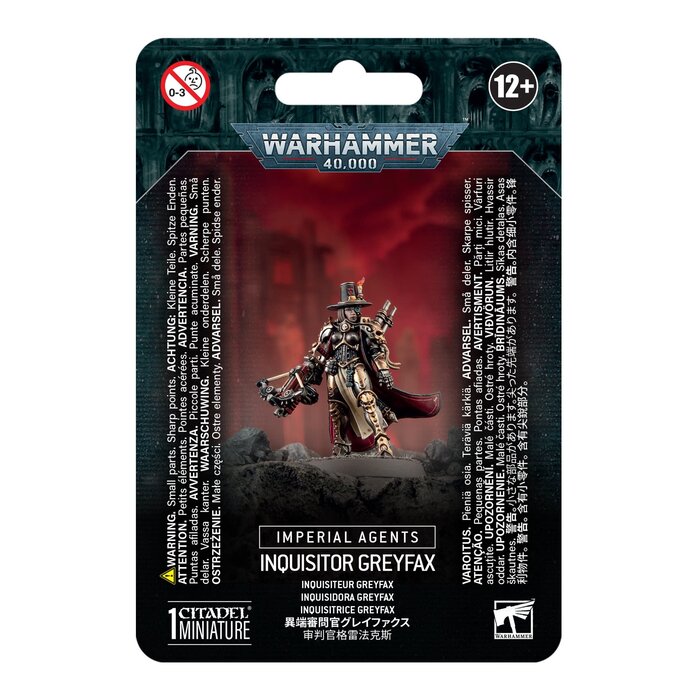 Games Workshop Warhammer 40K: Imperial Agents - Inquisitor Greyfax