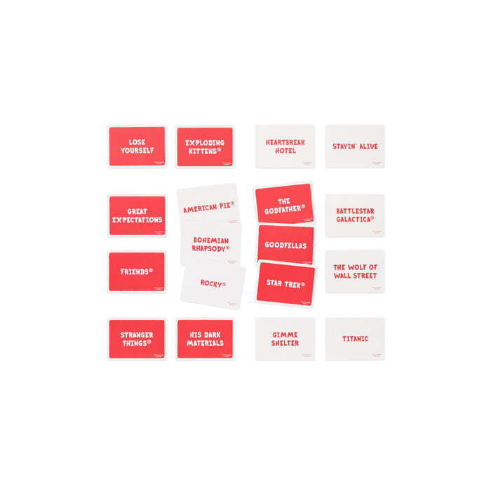 Exploding Kittens Poetry for Neanderthals: Pop Culture Edition