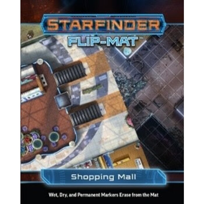 Paizo Publishing Starfinder Flip-Mat: Shopping Mall