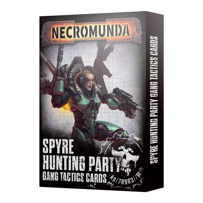 Games Workshop Necromunda: Spyre Hunting Party Gang Tactics Cards