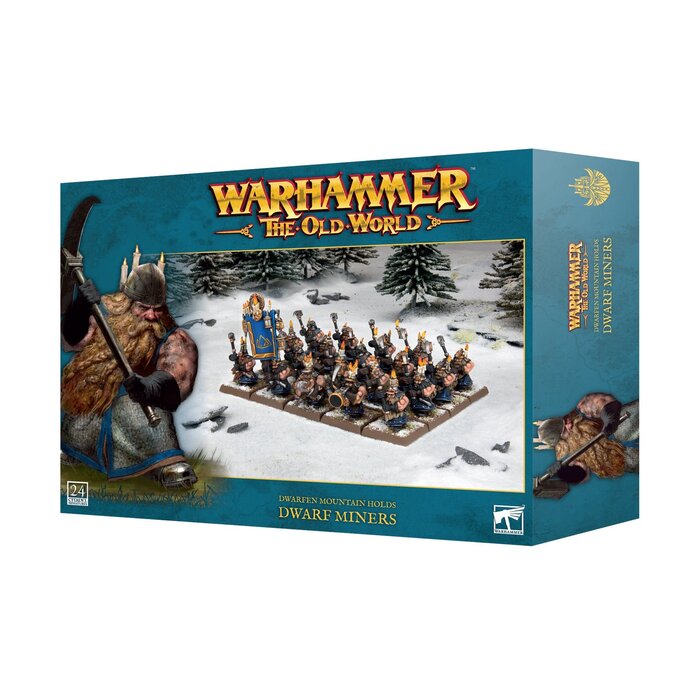 Games Workshop Warhammer The Old World: Dwarfen Mountain Holds - Dwarf Miners