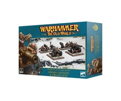 Games Workshop Warhammer The Old World: Dwarfen Mountain Holds - Dwarf Cannon & Organ Gun