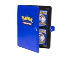 Ultra Pro 4-Pocket Premium Snap Binder - Pokemon - Blue