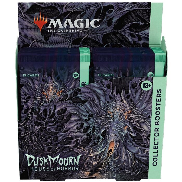 Wizards of the Coast Magic The Gathering TCG Duskmourn House of Horror Collector Booster Box