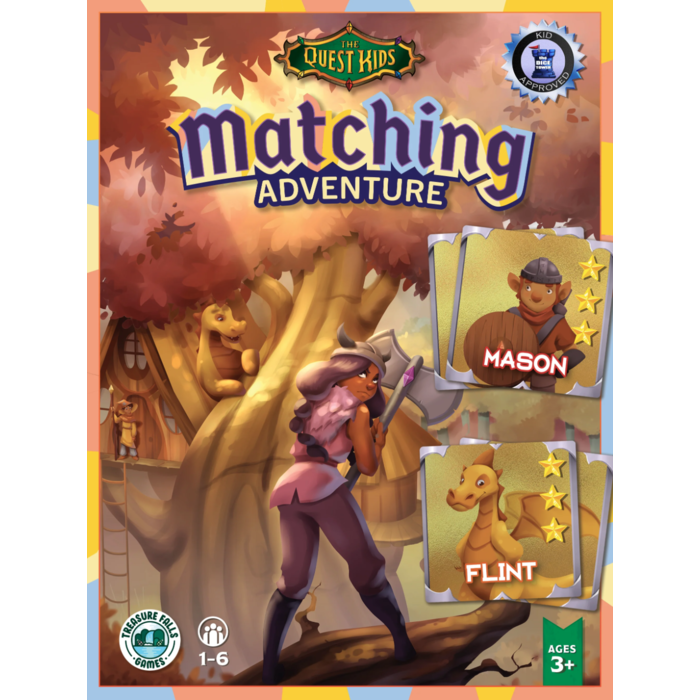 Misc Board Games The Quest Kids: Matching Adventure