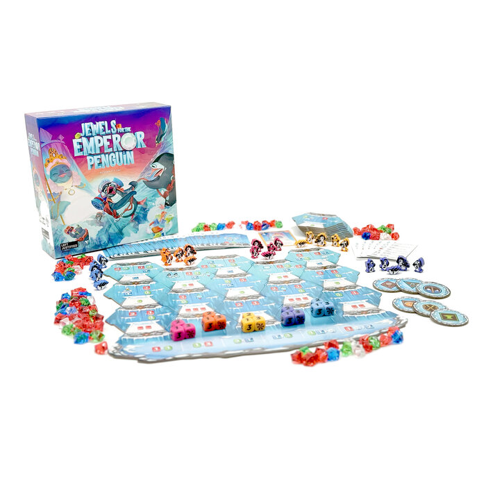 Left Justified & Prolific Games Jewels for the Emperor Penguin