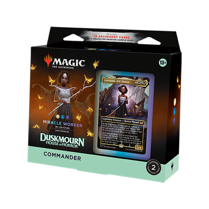 Wizards of the Coast Magic The Gathering TCG: Duskmourn House of Horror Commander Deck -