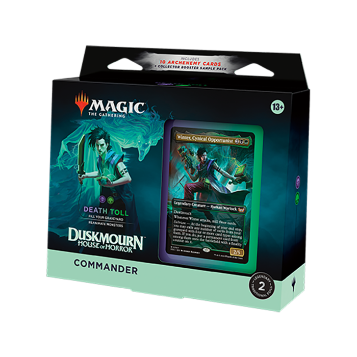 Wizards of the Coast Magic The Gathering TCG: Duskmourn House of Horror Commander Deck -