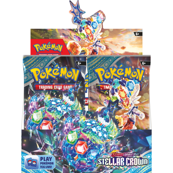 The Pokemon Company International Pokemon TCG - Scarlet & Violet: Stellar Crown Booster Box