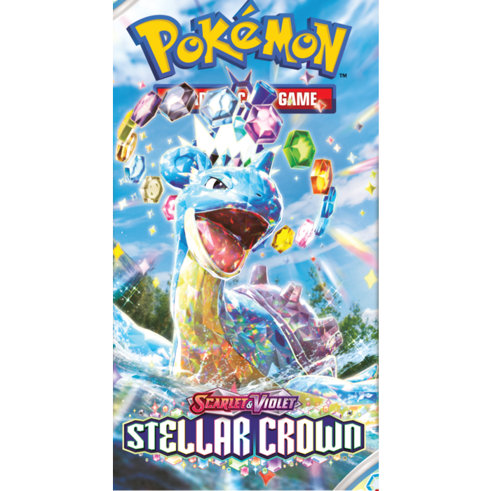 The Pokemon Company International Pokemon TCG - Scarlet & Violet: Stellar Crown Booster Pack