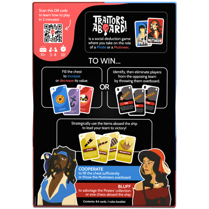 Misc Board Games Traitors Aboard