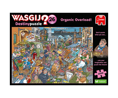 Jumbo Puzzles 1000 pcs - WASGIJ Destiny: #26, Organic Overload!