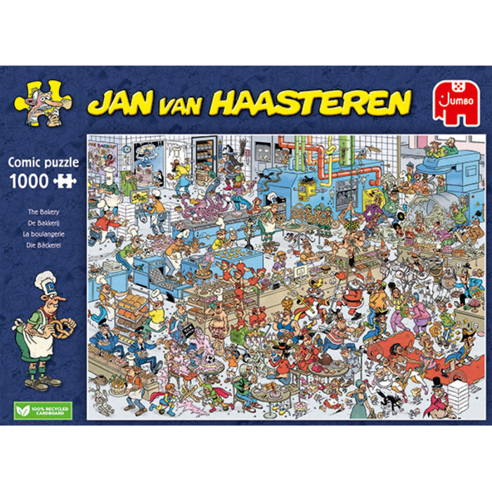 Jumbo Puzzles 1000 pcs - Jan van Haasteren: The Bakery