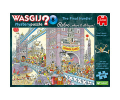 Jumbo Puzzles 1000 pcs - WASGIJ: Mystery Retro #8, The Final Hurdle!