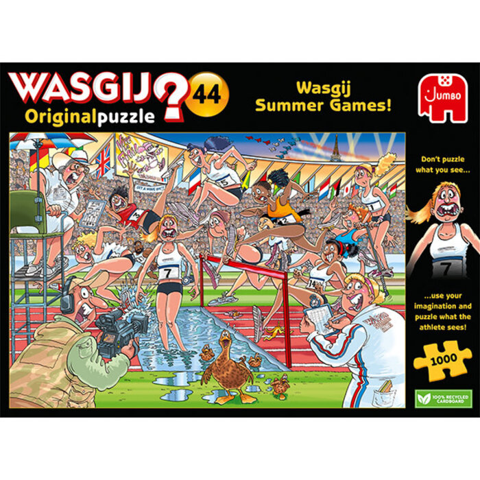 Jumbo Puzzles 1000 pcs - WASGIJ Original: #44, Wasgij Summer Games!