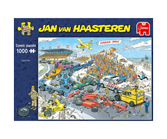 Jumbo Puzzles 1000 pcs - Jan van Haasteren: Grand Prix