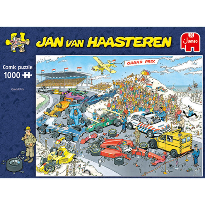 Jumbo Puzzles 1000 pcs - Jan van Haasteren: Grand Prix