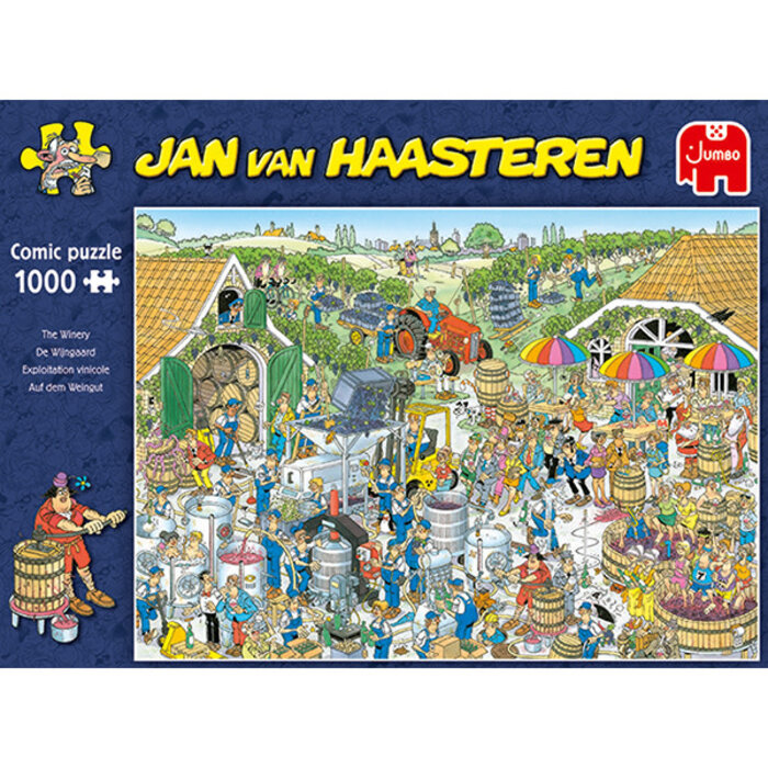 Jumbo Puzzles 1000 pcs - Jan van Haasteren: The Winery