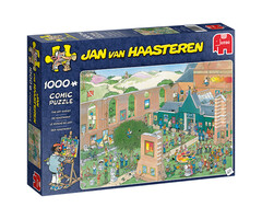 Jumbo Puzzles 1000 pcs - Jan van Haasteren: The Art Market