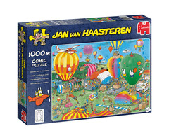 Jumbo Puzzles 1000 pcs - Jan van Haasteren: Hooray, Miffy 65 Years
