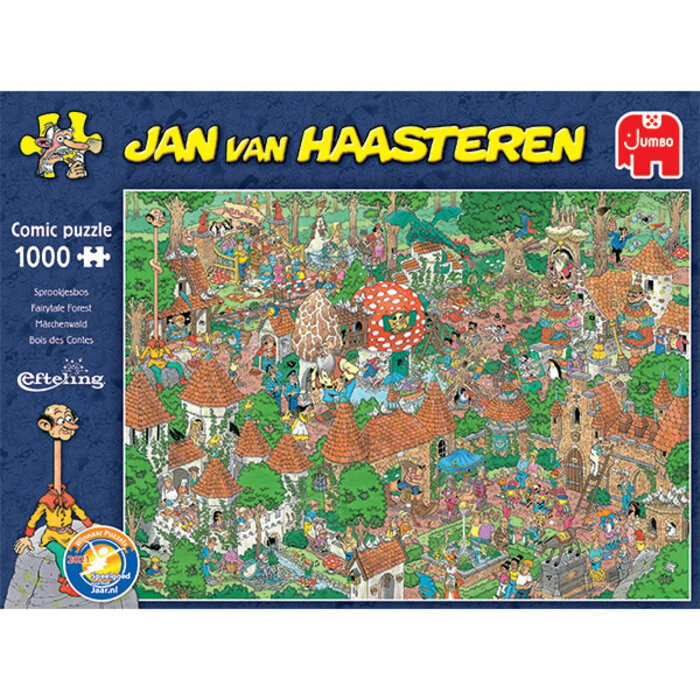 Jumbo Puzzles 1000 pcs - Jan van Haasteren: Fairytale Forest