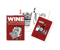 Piatnik Playing Cards - Piatnik: Wine Cartoons