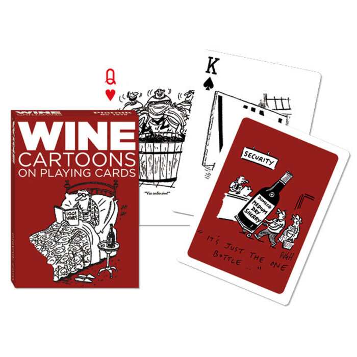 Piatnik Playing Cards - Piatnik: Wine Cartoons