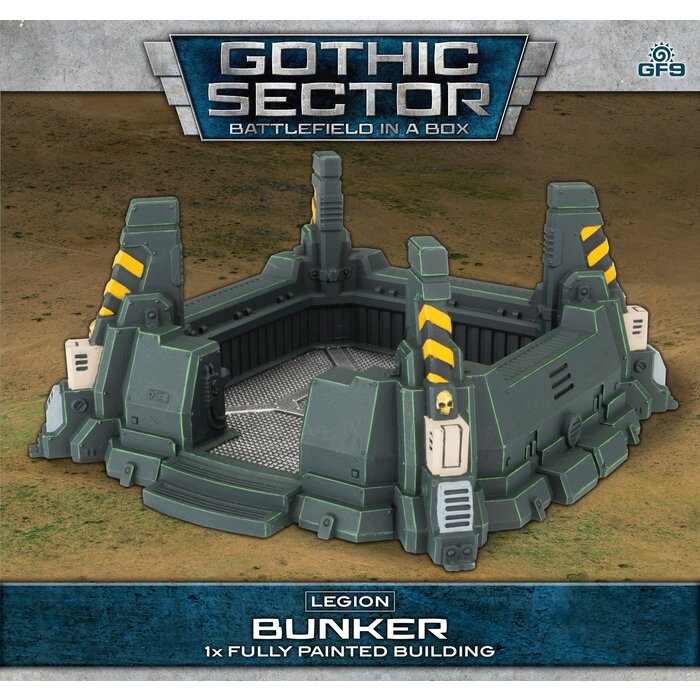 Gale Force Nine Battlefield in a Box: Gothic Sector: Legion Bunker