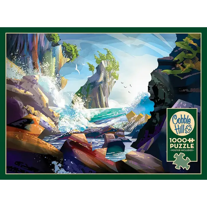 Cobble Hill Puzzles 1000 pcs - Coastal Waves