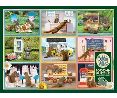 Cobble Hill Puzzles 1000 pcs - Squirrels Around Town