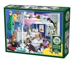 Cobble Hill Puzzles 1000 pcs - Kitten Slumber Party