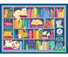 Cobble Hill Puzzles 500 pcs - Rainbow Cats