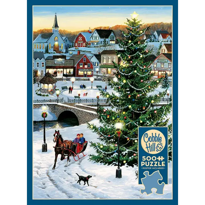 Cobble Hill Puzzles 500 pcs - Village Tree