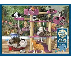 Cobble Hill Puzzles 500 pcs - Jungle Cats