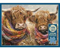 Cobble Hill Puzzles 500 pcs - Brrrr! (AI Assistance)