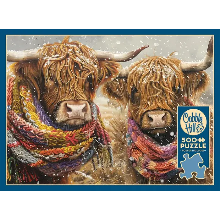 Cobble Hill Puzzles 500 pcs - Brrrr! (AI Assistance)
