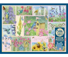 Cobble Hill Puzzles 500 pcs - Garden Birds in Summer