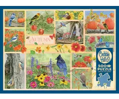 Cobble Hill Puzzles 500 pcs - Garden Birds in Autumn