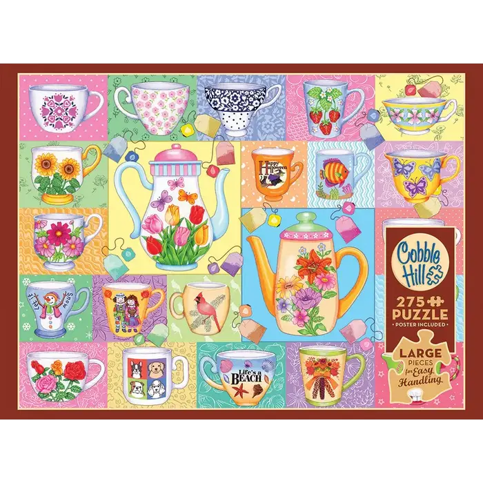 Cobble Hill Puzzles 275 pcs - Which Cup? (Easy Handling)