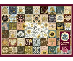 Cobble Hill Puzzles 2000 pcs - Bee Kind