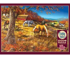 Cobble Hill Puzzles 2000 pcs - Hillside Gathering