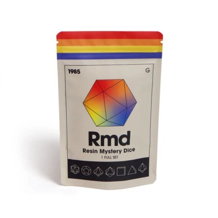 1985 Games Mystery Dice: 7-Piece Sharp Edge Dice Set