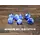 7-Piece RPG Premium Gemstone Dice Set: Blue Cat's Eye
