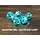 7-Piece RPG Premium Liquid Core Dice Set: Soothsayer Sands